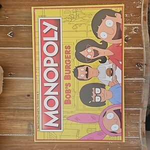 Sealed, unopened Bob's Burgers Monopoly Game